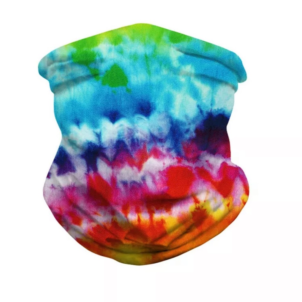 Set of 2 Multi-Purpose Rainbow Scarves